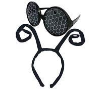 SOIMISS 1 Ensemble Noir Fourmi Partie Habiller Bandeau Lunettes Ensemble Antennes Hallowen Partie Antenne Bandeau Pour Halloween ne Pour En