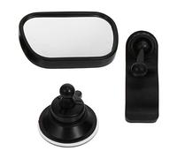 SOIMISS 1 ensemble Rétroviseur Observation pour Garçon Fille Miroir de Voiture Noir pour Siège Arrière Sécurité et Confort pour Surveiller Garçon Fille Conduisant