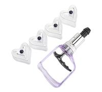 SOIMISS 1 ensemble Set de Ventouses Manuelles pour Thérapie Cupping Kit de Massage Pratique pour Soins Du Corps et Relaxation