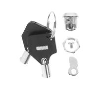 SOIMISS 1 ensemble Zinc avec Serrure à Came Verrou de Cabinet Robuste et Durable pour Sécurité