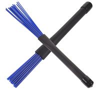 SOIMISS 1 paire Brosse à Tambour Nylon Rétractable Lot de Accessoires Universels pour Batterie Jazz Poignée Antidérapante et Sac de Rangement