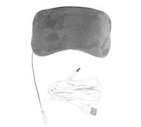SOIMISS 1 Pièce Masque Yeux Chauffant USB pour Masque Massage Compresses Chaudes Apaisantes pour Stress Visuel