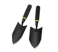 SOIMISS 1 pièce Petite Truelle de Jardinage Acier Au Manganèse Épais Outil Pratique pour Transplanter et Creuser Jardin Noir