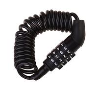 SOIMISS 1 pièce Serrure de Vélo Combinaison Chiffres Vol Verrou Casque Portable et Compact Sécurise Vos Noir
