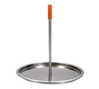 SOIMISS 1 pièce Support de Rôtisserie Acier Inoxydable pour Barbecue Camping Plat de Rôtissage Adhésif avec Capuchon de Couleur Aléatoire Accessoire Pratique pour Couleur Aléatoire