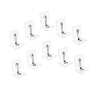 SOIMISS 10 ensembles Attaches Meuble Sans Perçage Basculement Adhésives pour Sécurité Placard Verrouillage Durable pour Étagère Armoire et Commode