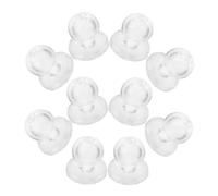 SOIMISS 10 pièces Accessoires pour Jouets à Presser Balles Intérieures Silicone Transparent pour Bulles de Rechange pour Jouets Anti-Stress et Activités Sensorielles