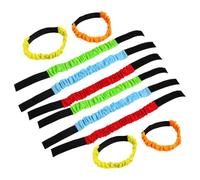 SOIMISS 10 pièces Bandes Élastiques de Course à Équipe Sangles Flexibles et Résistantes Accessoires de Course Pied pour Garçon Fille et Adultes Jeu de Coopération Plein Air