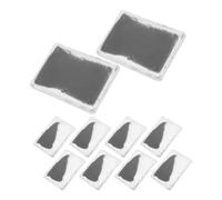 SOIMISS 10 Pièces Boîte de Poudre de Fer Boîte de Limaille de Fer Visualisation du Champ Magnétique Noire Guide Pédagogique pour Expériences Scientifiques et Élèves
