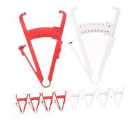 SOIMISS 10 Pièces Caliper Skinfold Measurement Tool Portable Plastic Fitness Equipment For Accurate Body Fat Thickness And Bmi Assessment