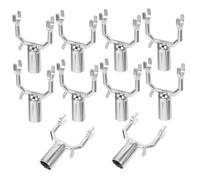 SOIMISS 10 pièces Lot de Fourches de Support Métallique pour Branches Arbres Fruitiers Béquilles Stables pour Redresser et Soutenir Branches Verger et Jardin Ornamental Léger et Facile à