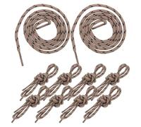 SOIMISS 10 Pièces Lot de Lacets Ronds pour Baskets et Chaussures de Sport Résistants et Durables Couleur Terre Cuite Remplaçants Polyvalents pour Sneakers et Chaussures de Loisirs