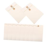 SOIMISS 10 pièces Lot Rangement pour Grands Documents Pochettes Vintage Élégantes Organiseur Pratique pour Dossiers et Adapté Maison Bureau et École