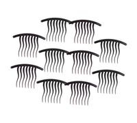 SOIMISS 10 pièces Peignes à Cheveux Large Dentelure Lot de Accessoires Décoratifs pour Femmes Peigne et Résistant pour Coiffure Latérale et Fixation Voile de Mariage