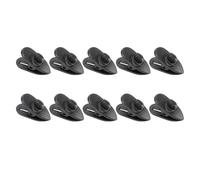 SOIMISS 10 Pièces Pince Rotative en Plastique 360 Degrés pour Écouteurs | Petit Format Léger, Rotation Complète, Limite les Mouvements du Cordon, pour Mp3 et Fixation au Col