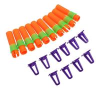SOIMISS 10 Pièces Porte-pastels à L'huile en Plastique Capuchon Rotatif | Rallonge pour Crayons et Crayons de Dessin, Contrôle Précis, Mains Plus Propres, Atelier et Classe