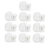 SOIMISS 10 Pièces Protège Brosse à Dents Portable Plastique Forme de Canard Clips de Protection Robustes pour Voyage Compact et Couvre Têtes de Brosse pour Maison et Salle de Bain