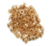 SOIMISS 100 ensembles Lot de Boutons-pression Cuivre pour Vestes et Sacs Boutons-pression Métal Résistants Aux Variations de Température Accessoires pour Cuir Manteaux et Vêtements