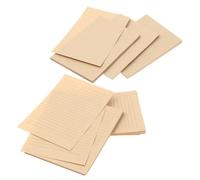 SOIMISS 100 feuilles Papier à Lettres Kraft Vintage Ligné Papier Retro pour Lettres Notes et Poèmes et Élégant