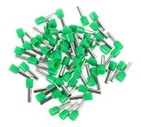 SOIMISS 100 Pièces Assortiment de Cosses à Sertir Isolées en Cuivre Vert pour Câbles Électriques, Connecteurs Étanches en Plastique et Métal, Grosse Capacité, pour Équipements Électriques
