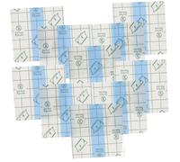 SOIMISS 100 pièces Autocollantes pour Maquillage Transparentes Résistantes à Eau pour Mélanger Fond de Teint Correcteur Fards à Paupières et Rouges à