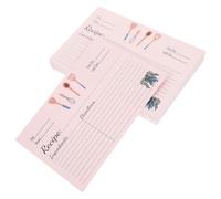 SOIMISS 100 Pièces Cartes de Recette Cuisine, Style Rustique et Vintage | Surface Lisse pour Écriture, Idée Souvenir de Mariage, Usage la Cuisine Maison et Projets DIY