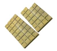 SOIMISS 100 pièces Cubes de Culture sans Sol pour Semis Hydroponiques Substrat de Croissance Perméable avec Haute Rétention d'eau pour Orchidées Tomates et Poivrons Intérieur et Jardin