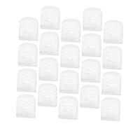 SOIMISS 100 pièces Masque Visage Pré-découpé pour Soins Spa Hydratant et Raffermissant Masque Facial Jetable pour Absorption Profonde Rides