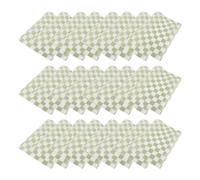 SOIMISS 100 Pièces Papier Présent à Motif Carreaux Sauge Élégant, Finition Mate Douce, Papier Polyvalent de Savons Artisanaux et Présentoirs E-commerce