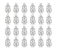 SOIMISS 100 pièces Pendentifs Alliage Rétro Lampe à Kérosène Breloques DIY pour Bijoux Décoratifs Femme Accessoires pour Boucles Oreilles et Bracelets
