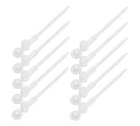 SOIMISS 100 Pièces Pinwheel Replacement Rods for DIY Projects Sturdy Plastic Poles for Outdoor Crafting in Gardens Parks Beaches Reusable and Convenient Windmill Accessories