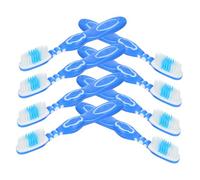 SOIMISS 10pièces Brosses à Dents Courtes Portables à Poignée Souple Lot Pour Usage Établissements Sécurisés