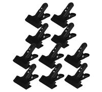 SOIMISS 10pièces Lot de Pinces Rapides Métal pour Arrière-Plan Pinces Photo avec Embout Antidérapant Clips De Toile De Fond pour Photographie