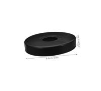 SOIMISS 12 Pièces Caster Stem Sleeve Pads Rondes Antidérapantes PVC Protection Chocs et Bruits pour Meubles Bureaux et Chariots Rouleurs