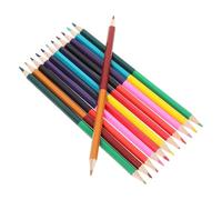 SOIMISS 12 pièces Crayons de Couleur Double-pointes Couleurs Arc-ciel pour Dessin et Peinture Compact Facile à Ranger Créativité et Cadeau