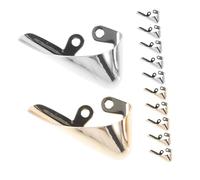 SOIMISS 12 Pièces Toe Caps For High Heels Iron Triangle Pointed Shoe Tip Protectors Kick Covers For Pumps Repair And Decoration