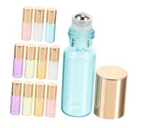SOIMISS 12pièces Flacon Roll Flacon Huile Essentielle Étanche Facile à Remplir Pour Voyages Pour Huiles De Synthèse Et Liquides