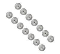 SOIMISS 14 Pièces Billes en Acier de Précision Solides et Lisses, Sphères en Acier Carbone Haute Précision pour Applications Industrielles et Mécaniques