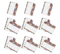 SOIMISS 15 Feuilles Autocollants de Panneau Électrique en Pvc Étanches pour Identification Rapide des Circuits, pour Boîtes à Disjoncteurs, Adaptés aux Installations Résidentielles et