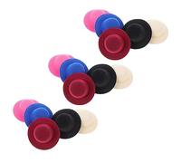 SOIMISS 15 Pièces Chapeaux pour Poupées DIY Accessoires de Bricolage Mix Couleurs pour Décoration et Cosplay