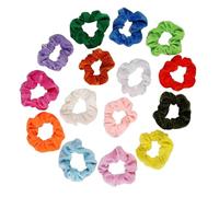 SOIMISS 15 pièces Lot de Chouchous Flanelle Douce et Confortable Élastiques pour Queue de Cheval Accessoires Coiffure Femmes Protection Cheveux sans Dommage