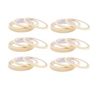 SOIMISS 18 rouleaux Ruban Adhésif pour Ongles Autocollants de Masquage Flexibles pour Nail Art Étiquettes Adhésives DIY sans Résidu Compatible Vernis UV et Acrylique Variée