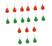 SOIMISS 18pièces Mini Loupe avec Porte-clé Accessoires pour Activités Extérieures Orange Et Vert