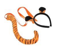 SOIMISS 1ensemble Costumes Tigre Oreilles Et Queue Pour Cosplay Accessoires De Fête à Thème Animal Pour Et Photos Uniques