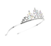 SOIMISS 1Pc Couronne Pour Enfants Bandeau Cheveux Flocon De Neige Princesse Coiffe Bandeau Pour Filles Décorations De Fête Couronnes Pour Enfants Flocon De Neige Couronne