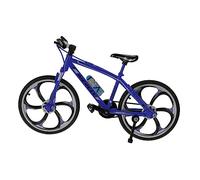 SOIMISS 1Pièce Mini de Doigt Vélo Toy de Compétition pour Doigts Anniversaire Portable Stress Éducative pour Route Bleuemballage Boîte