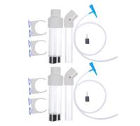 SOIMISS 2 Ensembles Incubateurs à Œufs Rotatifs pour Cichlidés 40 Mm en Acrylique Transparent - Boîte D’élevage Compacte pour Œufs de Poisson et Crevettes en Eau Douce - Kit D’éclosion