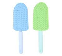 SOIMISS 2 Pcs Peigne De Toilettage Pour Animaux De Compagnie À Double Face Pour Chats Et Chiens Détang Et Masseur De Dégagement Doux Idéal Pour La Suppression De Coiffure Et Le Toilettage