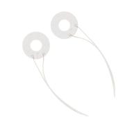 SOIMISS 2 pièces Bobine Céramique de Remplacement pour Appareil Coiffure Anneau Chauffant Détaché Facile à Installer Compatible avec Plaques Chauffantes Céramiques Lot