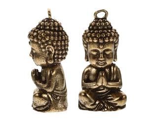 SOIMISS 2 pièces Breloques Bijoux Bouddha Laiton Pendentif Style Chinois Antique Accessoires DIY pour Fabrication de Bijoux et Décoration Tabletop